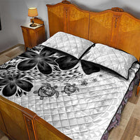 Polynesia Romantic Valentine Quilt Bed Set Sea Turtle Couple With White Plumeria LT05 - Polynesian Pride