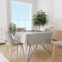 Polynesia Romantic Valentine Tablecloth Sea Turtle Couple With White Plumeria LT05 - Polynesian Pride