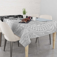 Polynesia Romantic Valentine Tablecloth Sea Turtle Couple With White Plumeria LT05 - Polynesian Pride