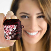 Polynesia Romantic Valentine AirPods Case Sea Turtle Couple With Red Gradient Plumeria LT05 - Polynesian Pride