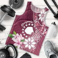 Personalised Cook Island Mangaia Gospel Day Men Tank Top Floral Tribal Pattern LT05 - Polynesian Pride