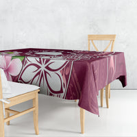 Cook Island Mangaia Gospel Day Tablecloth Floral Tribal Pattern LT05 - Polynesian Pride