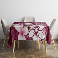 Cook Island Mangaia Gospel Day Tablecloth Floral Tribal Pattern LT05 - Polynesian Pride