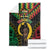 Vanuatu 44th Anniversary Independence Day Blanket Melanesian Warrior With Sand Drawing Pattern