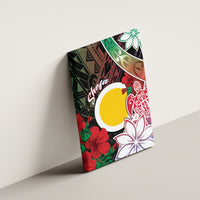 Vanuatu Shefa Day Canvas Wall Art Floral Pattern LT05 - Polynesian Pride