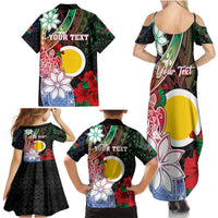 Personalised Vanuatu Shefa Day Family Matching Summer Maxi Dress and Hawaiian Shirt Floral Pattern LT05 - Polynesian Pride