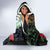 Vanuatu Shefa Day Hooded Blanket Floral Pattern