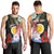 Personalised Vanuatu Shefa Day Men Tank Top Floral Pattern