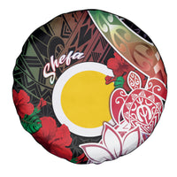 Vanuatu Shefa Day Spare Tire Cover Floral Pattern LT05 - Polynesian Pride
