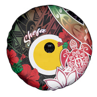 Vanuatu Shefa Day Spare Tire Cover Floral Pattern LT05 - Polynesian Pride