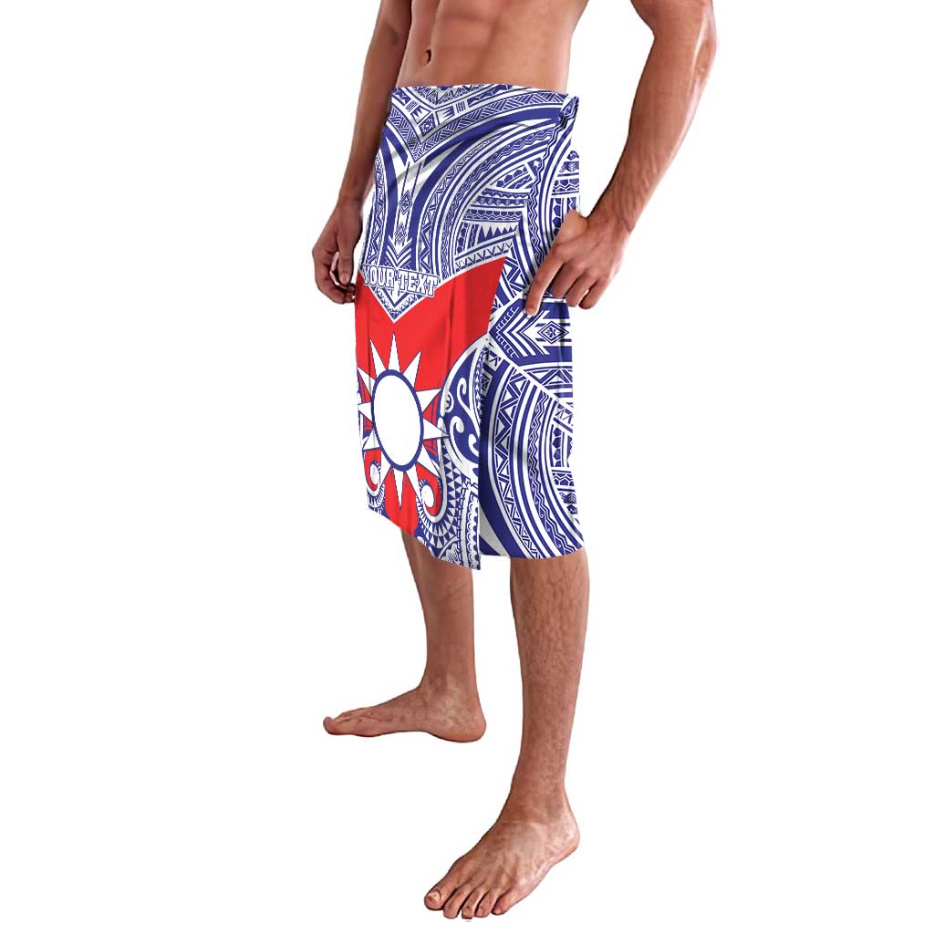 Personalised Taiwan Lavalava Austronesian Tribal Tattoo Red - Polynesian Pride