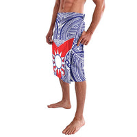 Personalised Taiwan Lavalava Austronesian Tribal Tattoo Red - Polynesian Pride