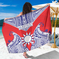 Taiwan Sarong Austronesian Tribal Tattoo Red - Polynesian Pride