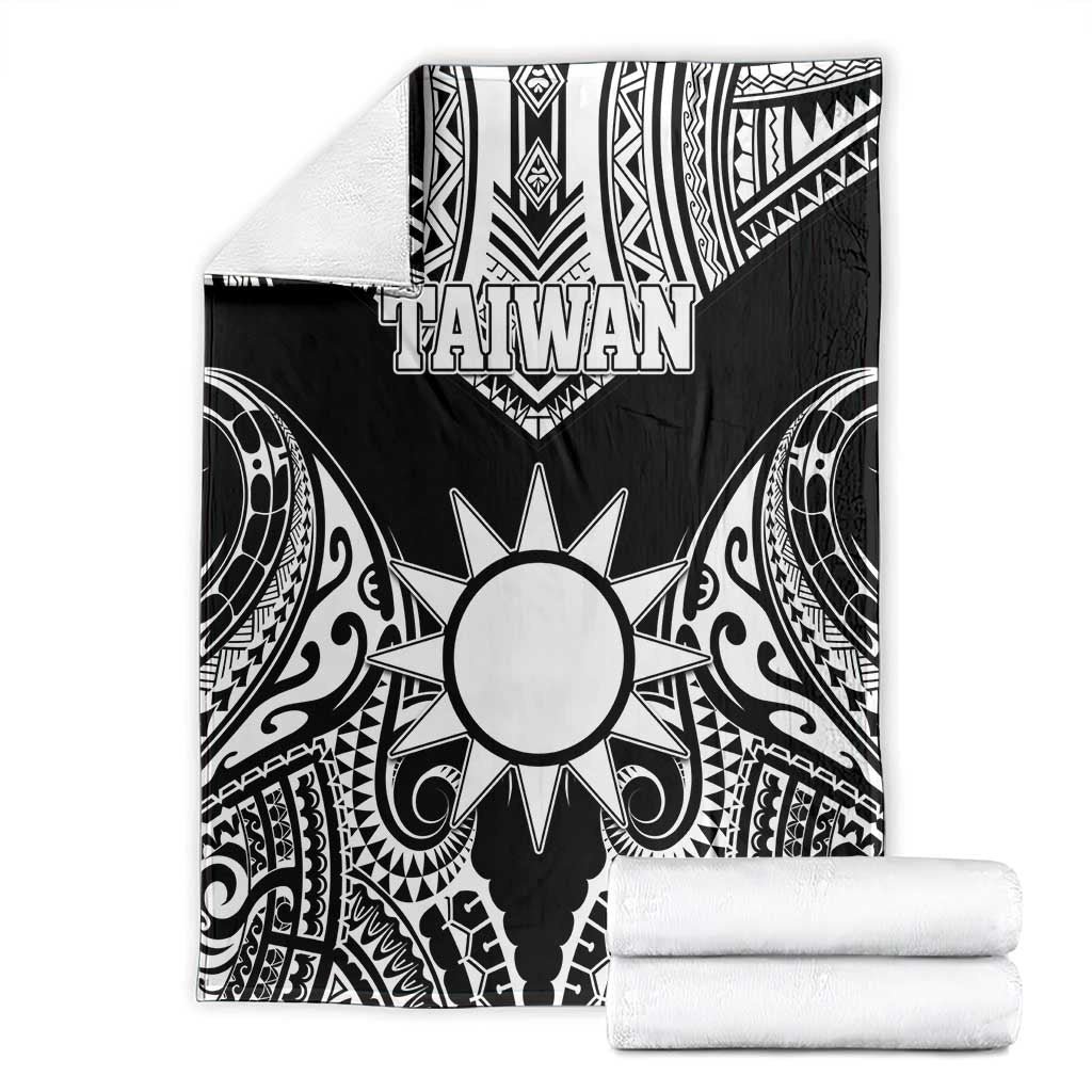 Taiwan Blanket Austronesian Tribal Tattoo Black - Polynesian Pride