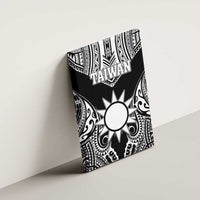 Taiwan Canvas Wall Art Austronesian Tribal Tattoo Black - Polynesian Pride