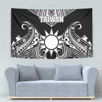 Taiwan Tapestry Austronesian Tribal Tattoo Black - Polynesian Pride