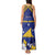 Personalised Tokelau Happy Tokehega Day Tank Maxi Dress Polynesian Tribal Tattoo