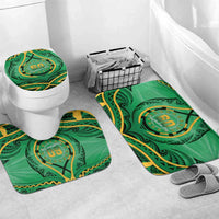 Cook Islands Constitution Day Bathroom Set 60th Anniversary - Polynesian Pride