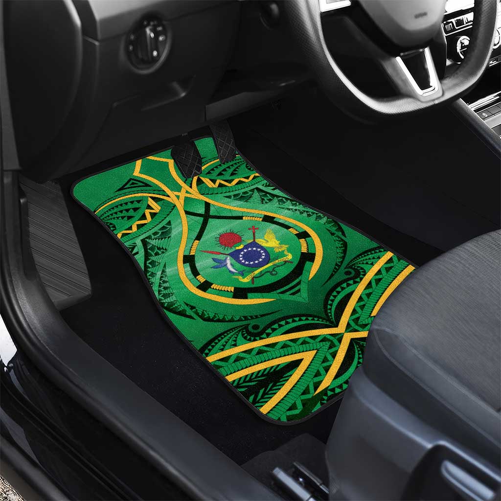 Cook Islands Constitution Day Car Mats 60th Anniversary - Polynesian Pride