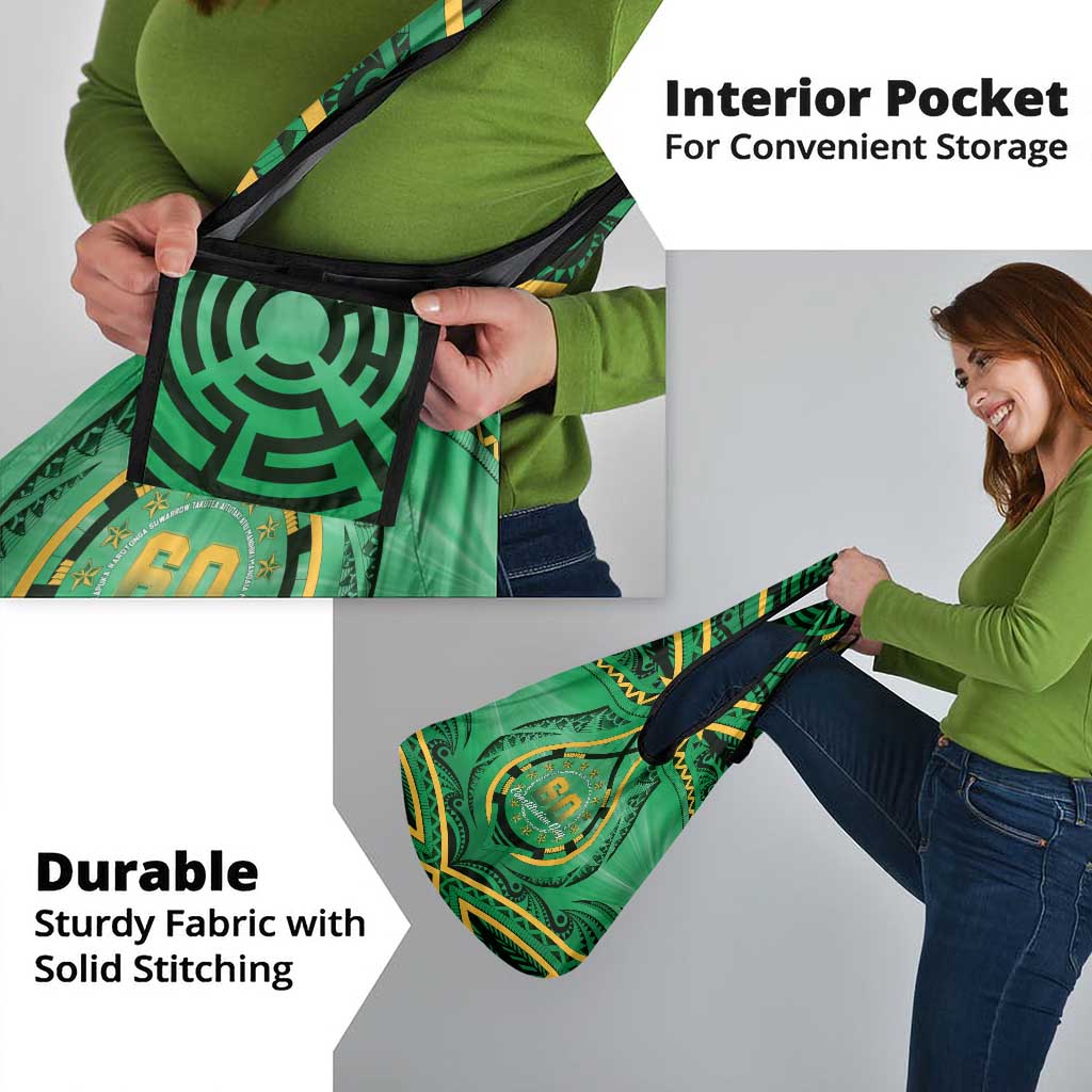 Cook Islands Constitution Day Grocery Bag 60th Anniversary - Polynesian Pride