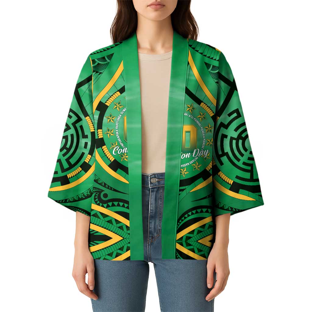 Cook Islands Constitution Day Kimono 60th Anniversary - Polynesian Pride