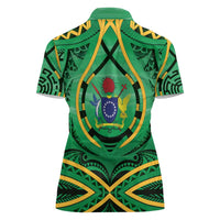 Cook Islands Constitution Day Women Polo Shirt 60th Anniversary - Polynesian Pride
