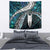 New Zealand Aotearoa Tapestry Maori Hei Rehua Paua Shell Glitter Green