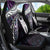 New Zealand Aotearoa Car Seat Cover Maori Hei Rehua Paua Shell Glitter Purple