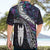 New Zealand Aotearoa Hawaiian Shirt Maori Hei Rehua Paua Shell Glitter Purple