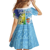 Personalised Happy Malampa Fiji Day Family Matching Mermaid Dress and Hawaiian Shirt Half Mix Style LT05 - Polynesian Pride