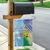 Happy Malampa Fiji Day Garden Flag Half Mix Style