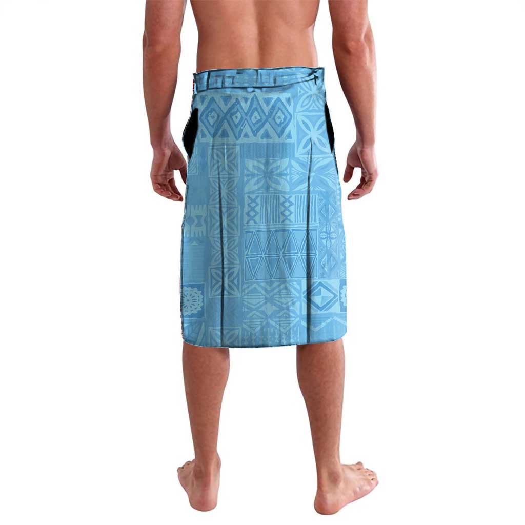 Personalised Happy Malampa Fiji Day Lavalava Half Mix Style LT05 - Polynesian Pride