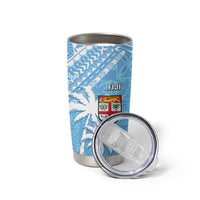 Happy Malampa Fiji Day Tumbler Cup Half Mix Style LT05 - Polynesian Pride