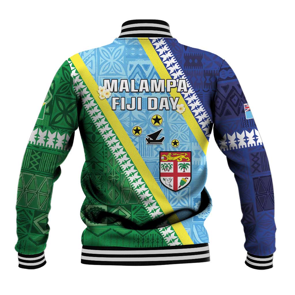 Love Malampa Fiji Day Baseball Jacket Together We Grow LT05 - Polynesian Pride