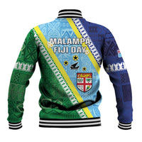 Love Malampa Fiji Day Baseball Jacket Together We Grow LT05 - Polynesian Pride