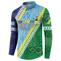 Love Malampa Fiji Day Button Sweatshirt Together We Grow LT05 - Polynesian Pride