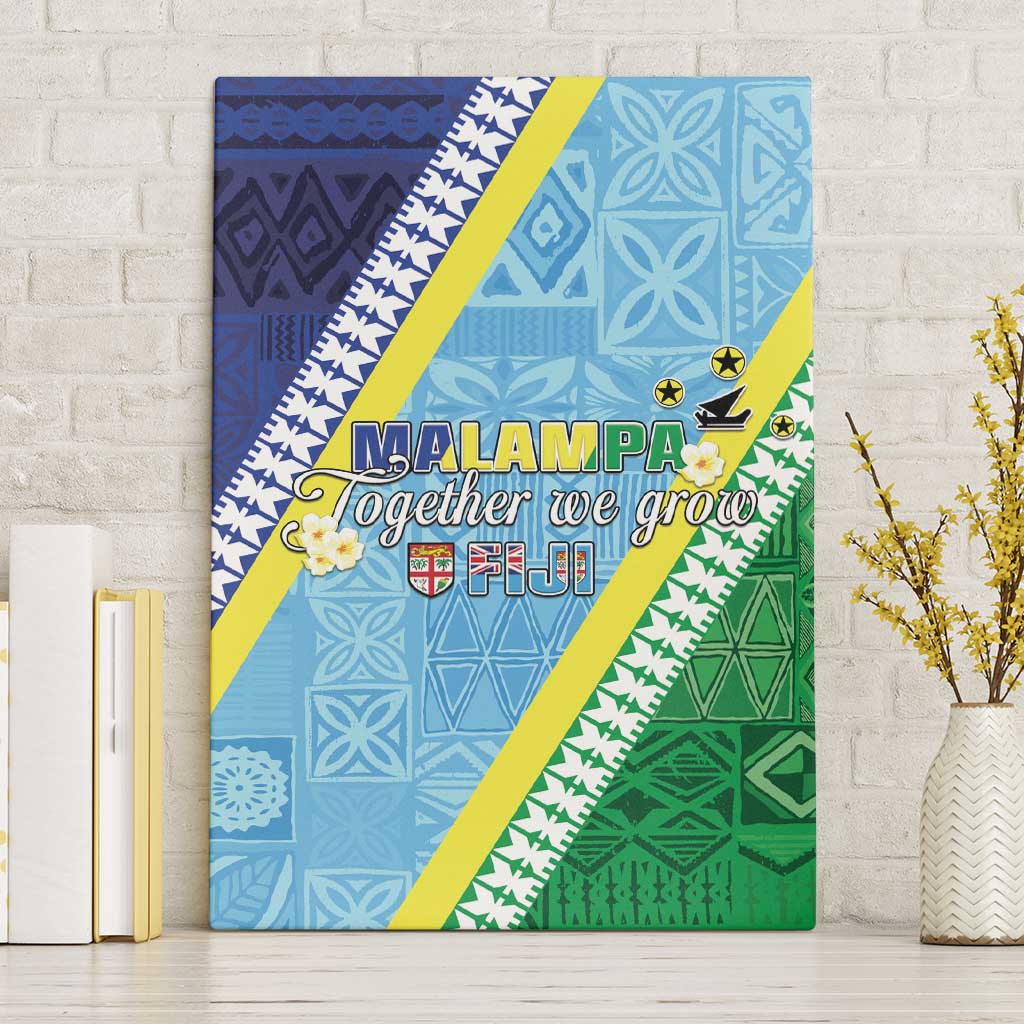 Love Malampa Fiji Day Canvas Wall Art Together We Grow