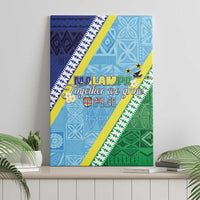 Love Malampa Fiji Day Canvas Wall Art Together We Grow LT05 - Polynesian Pride