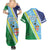 Love Malampa Fiji Day Couples Matching Summer Maxi Dress and Hawaiian Shirt Together We Grow