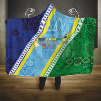 Love Malampa Fiji Day Hooded Blanket Together We Grow LT05 - Polynesian Pride