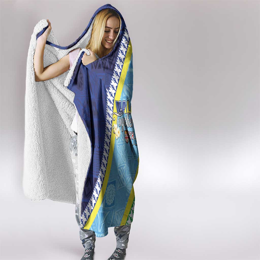 Love Malampa Fiji Day Hooded Blanket Together We Grow LT05 - Polynesian Pride
