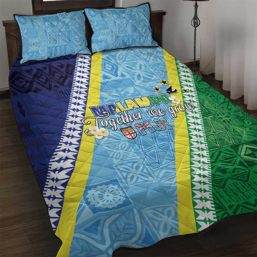 Love Malampa Fiji Day Quilt Bed Set Together We Grow