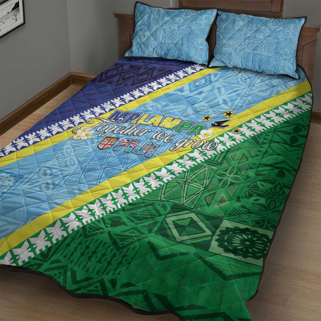 Love Malampa Fiji Day Quilt Bed Set Together We Grow LT05 - Polynesian Pride