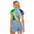 Love Malampa Fiji Day Raglan Cropped T Shirt Together We Grow