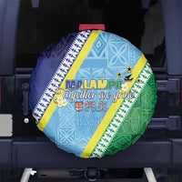 Love Malampa Fiji Day Spare Tire Cover Together We Grow LT05 - Polynesian Pride