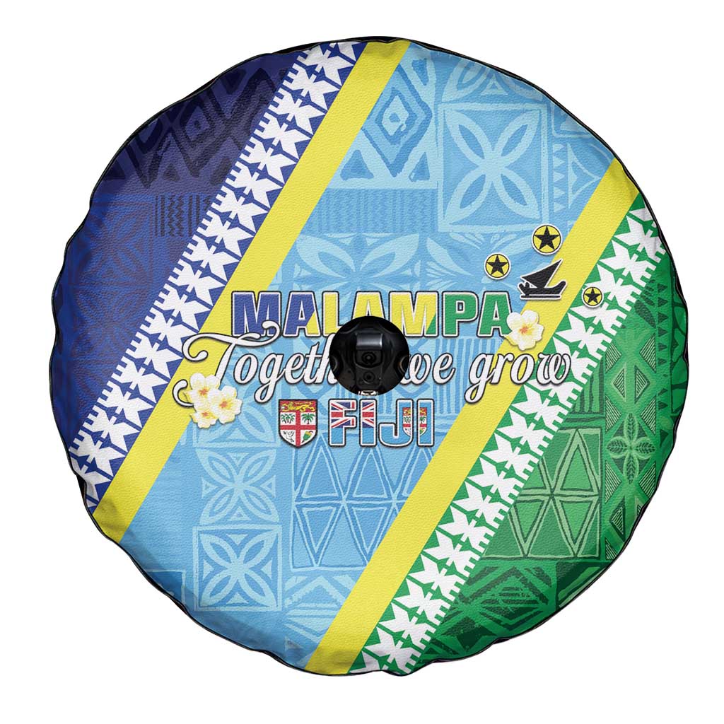 Love Malampa Fiji Day Spare Tire Cover Together We Grow LT05 - Polynesian Pride