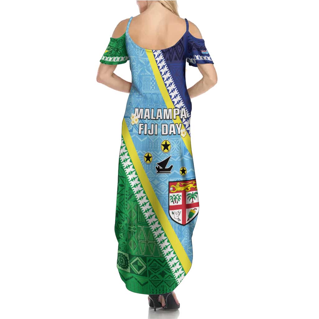 Love Malampa Fiji Day Summer Maxi Dress Together We Grow LT05 - Polynesian Pride