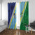 Love Malampa Fiji Day Window Curtain Together We Grow