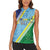 Love Malampa Fiji Day Women Sleeveless Polo Shirt Together We Grow