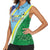 Love Malampa Fiji Day Women Sleeveless Polo Shirt Together We Grow